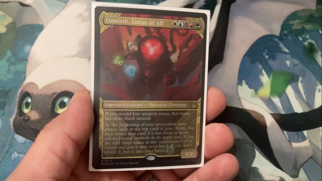 My MTG - Phyrexian (Omnath Locus of All) Commander deck 