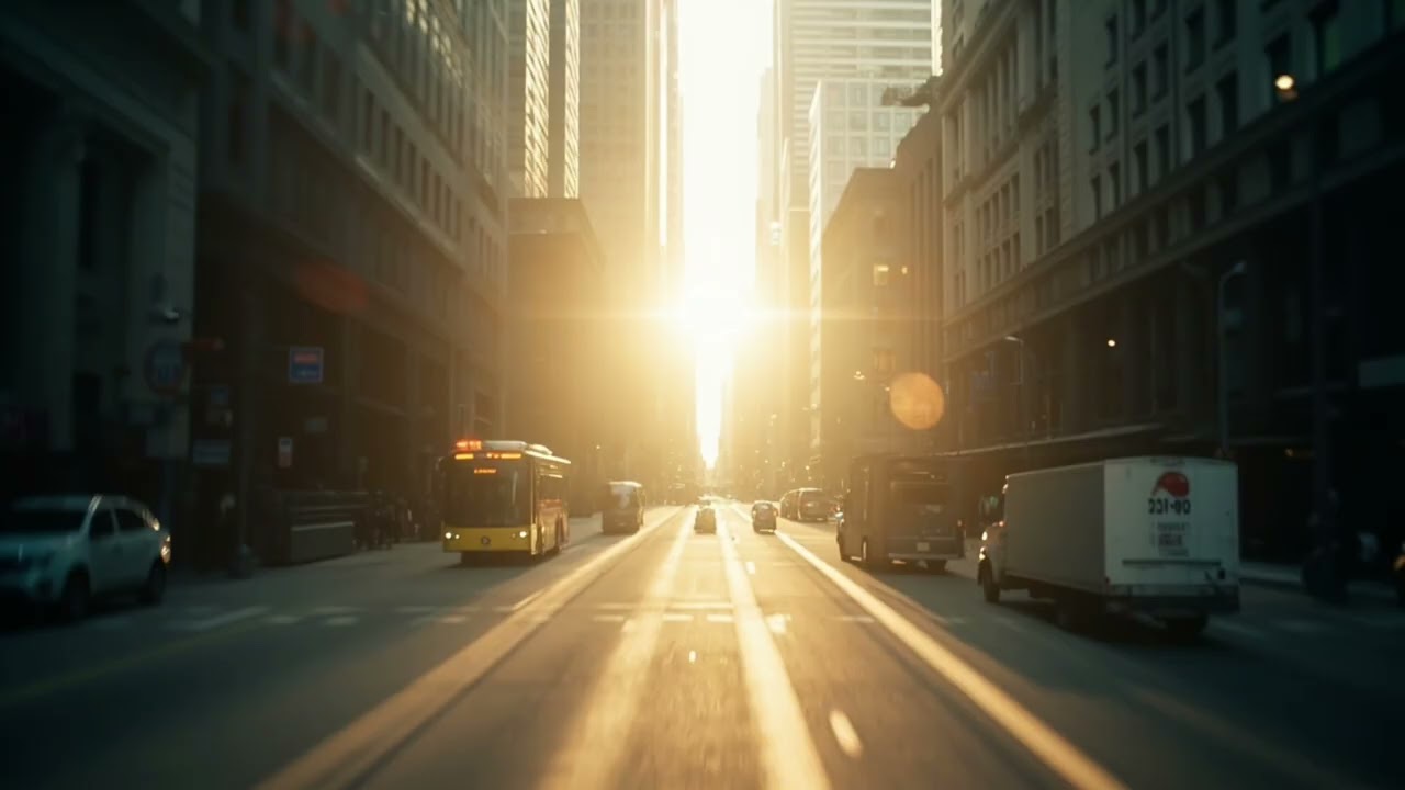 Morning Commute Pulse | Instrumental Background Music for Work, Study, Focus, Cinematic & City TL