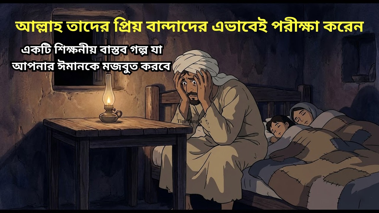 আল্লাহ দুঃখের পরেই সুখ দেন এই ঘটনাটা তার প্রমাণ । একটি শিক্ষনিয় ঘটনা ।