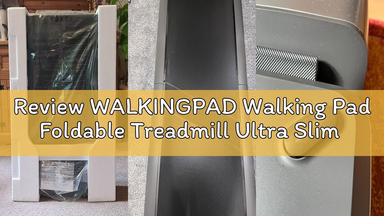 Review WALKINGPAD Walking Pad Foldable Treadmill Ultra Slim Folding Portable Small Treadmill Under D