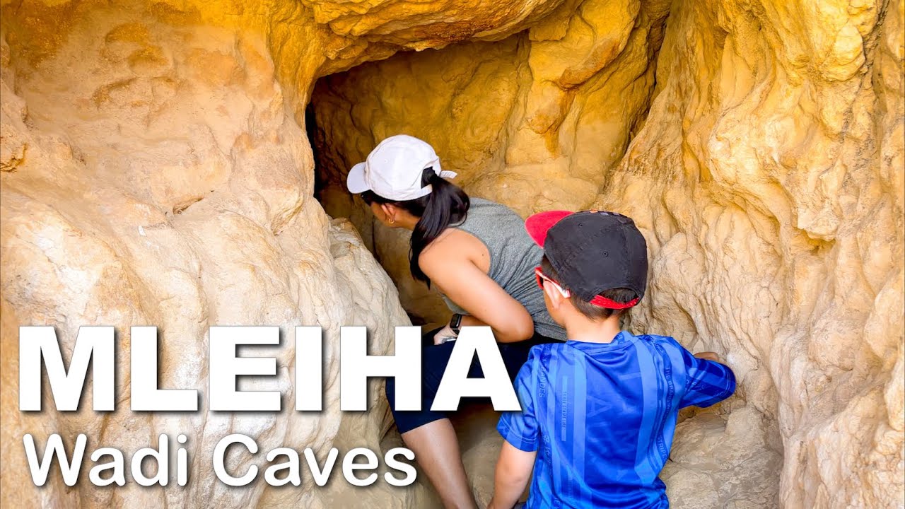 MLEIHA WADI CAVES Exploration || Sharjah, UAE