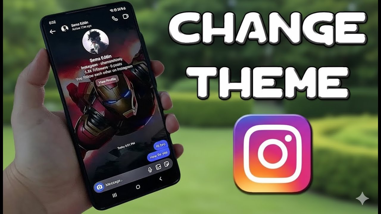 Как легко изменить фон чата в Instagram | Настройте тему DM 2025