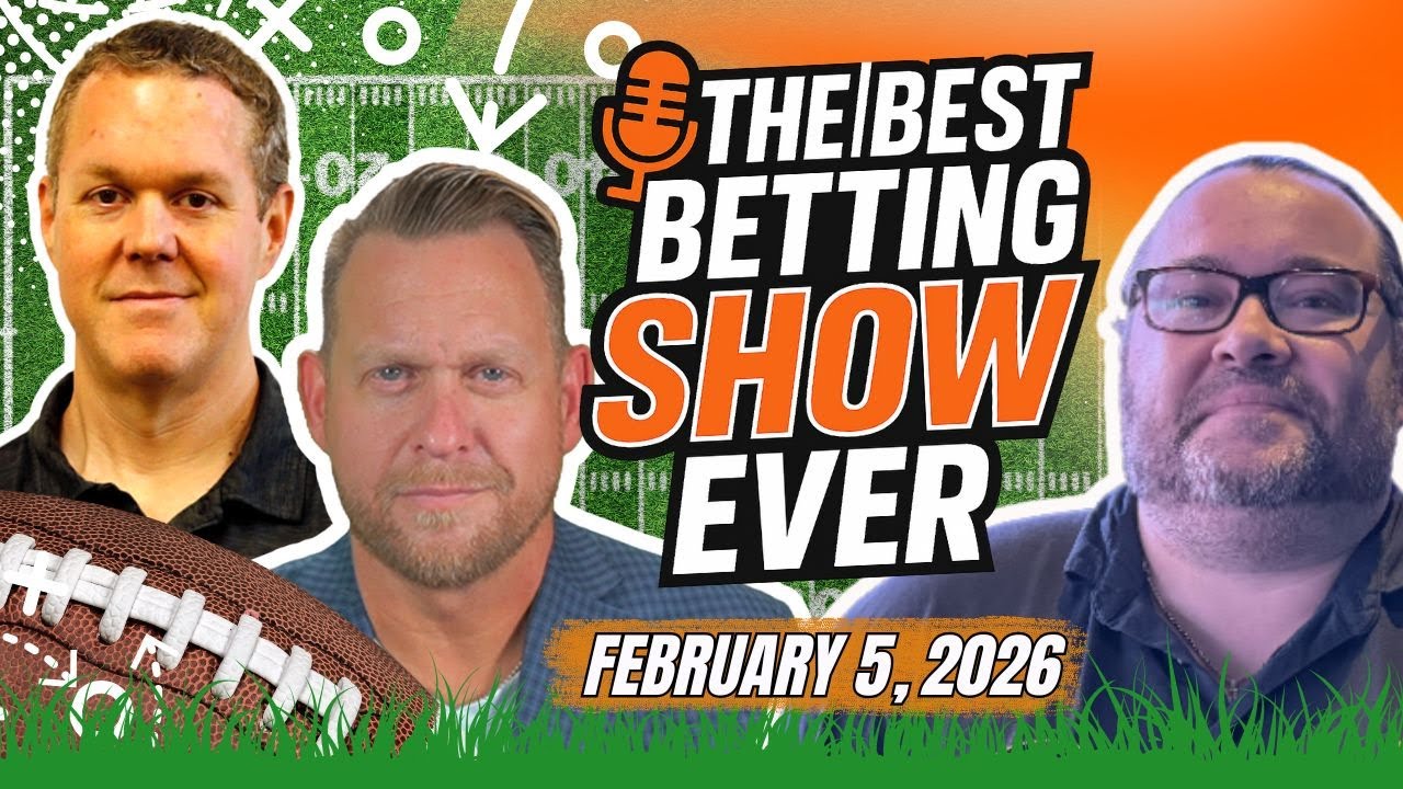 Best Betting Show Ever | Super Bowl LX Expected Line Moves, Parlay of the Day, Sharp Action & More!
