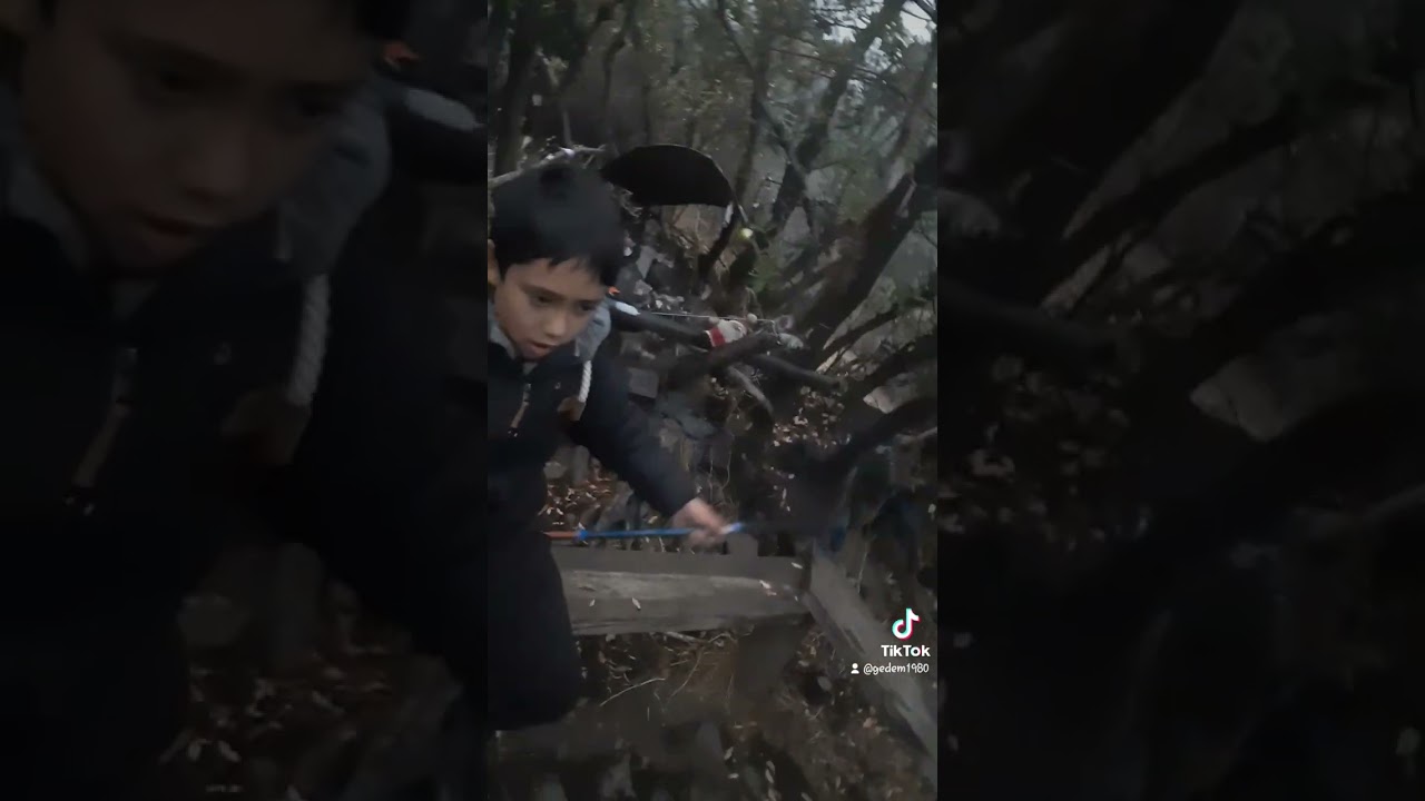 bosque panul y roca del puma del 24/04/23 con mi hijo 💞❤