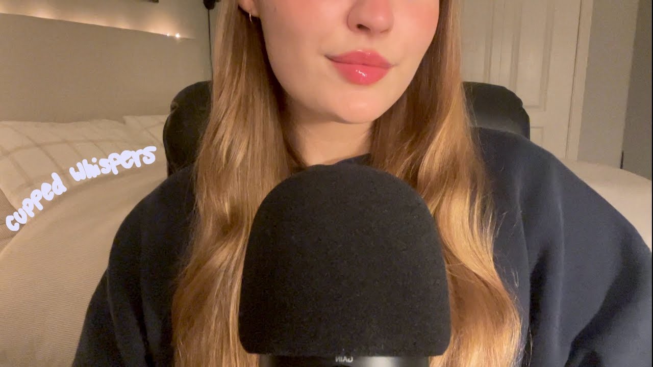 ASMR | Cupped Whispering + Word Repetition | Mark's CV