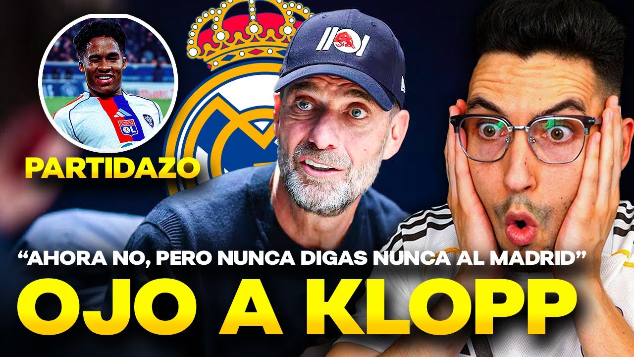 ¿KLOPP al REAL MADRID? Se Deja Querer y Deja la Puerta Abierta al Futuro