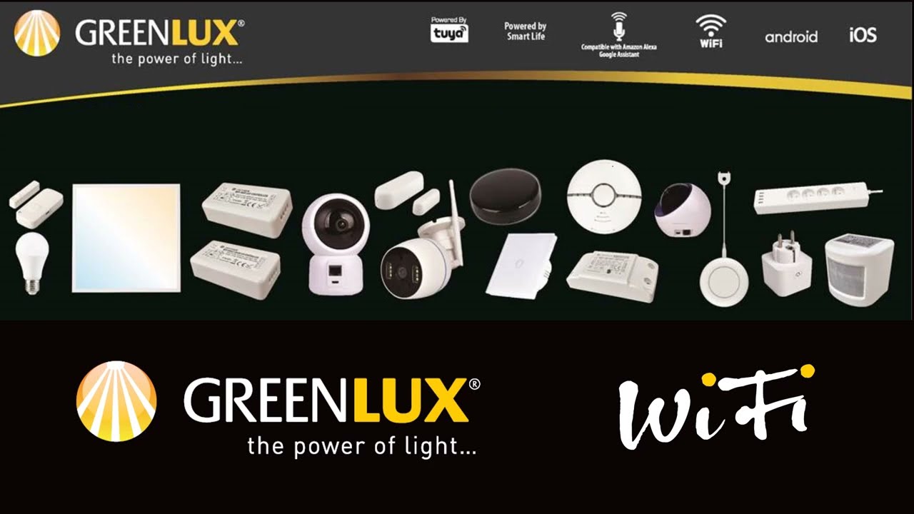 Greenlux WiFi SMART products