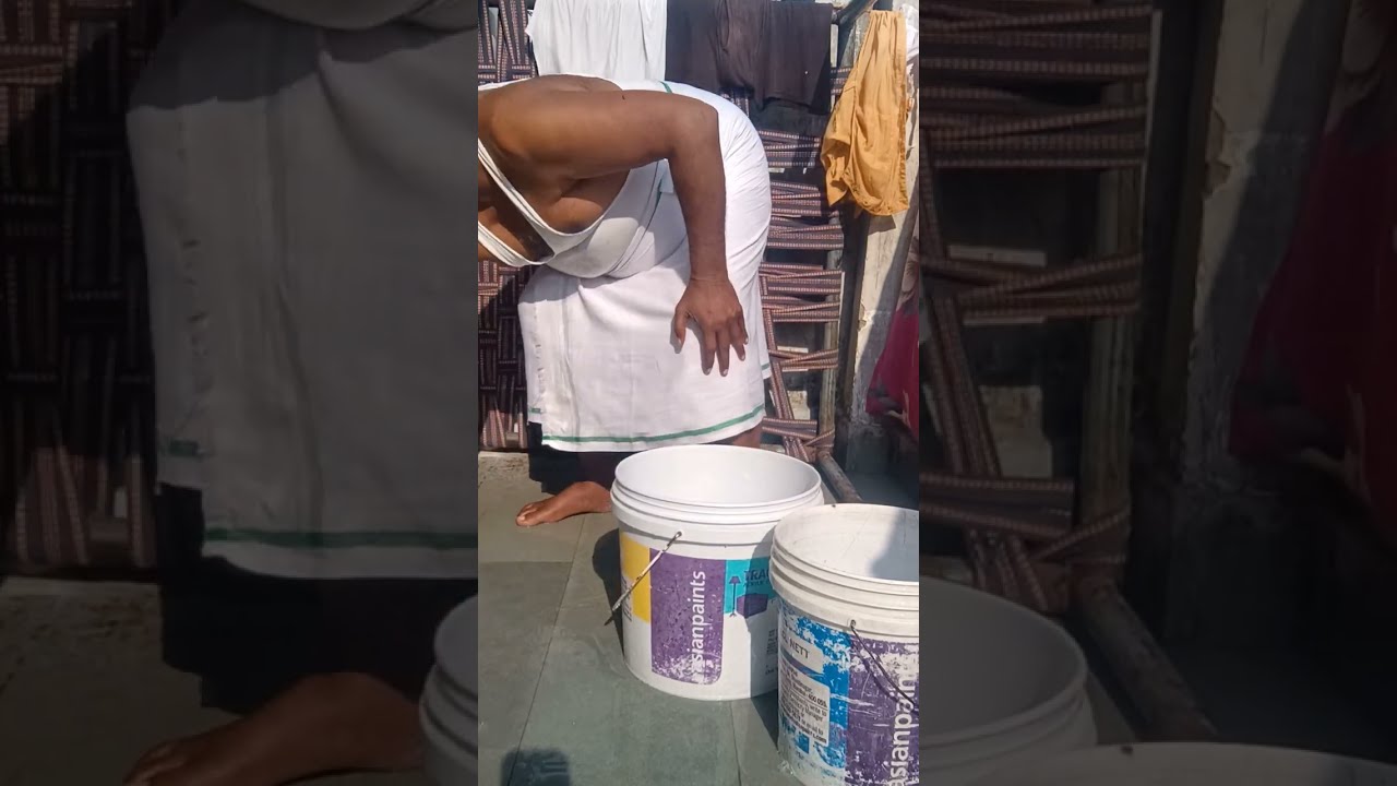 Morning Open Bath Routine | प्राकृतिक ठंडे पानी का कमाल! #shyam #shyam blog 