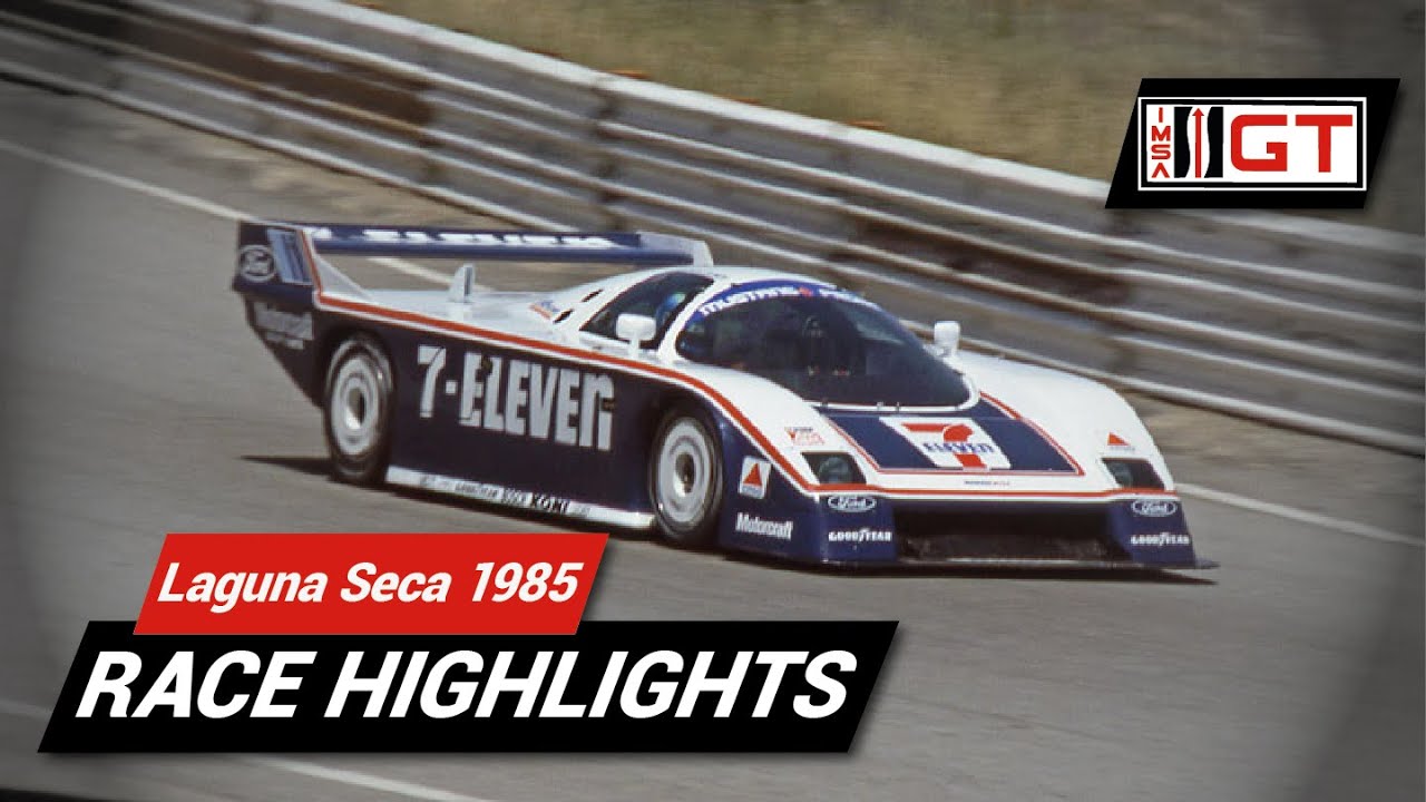 1985 Laguna Seca 300km | IMSA Highlights