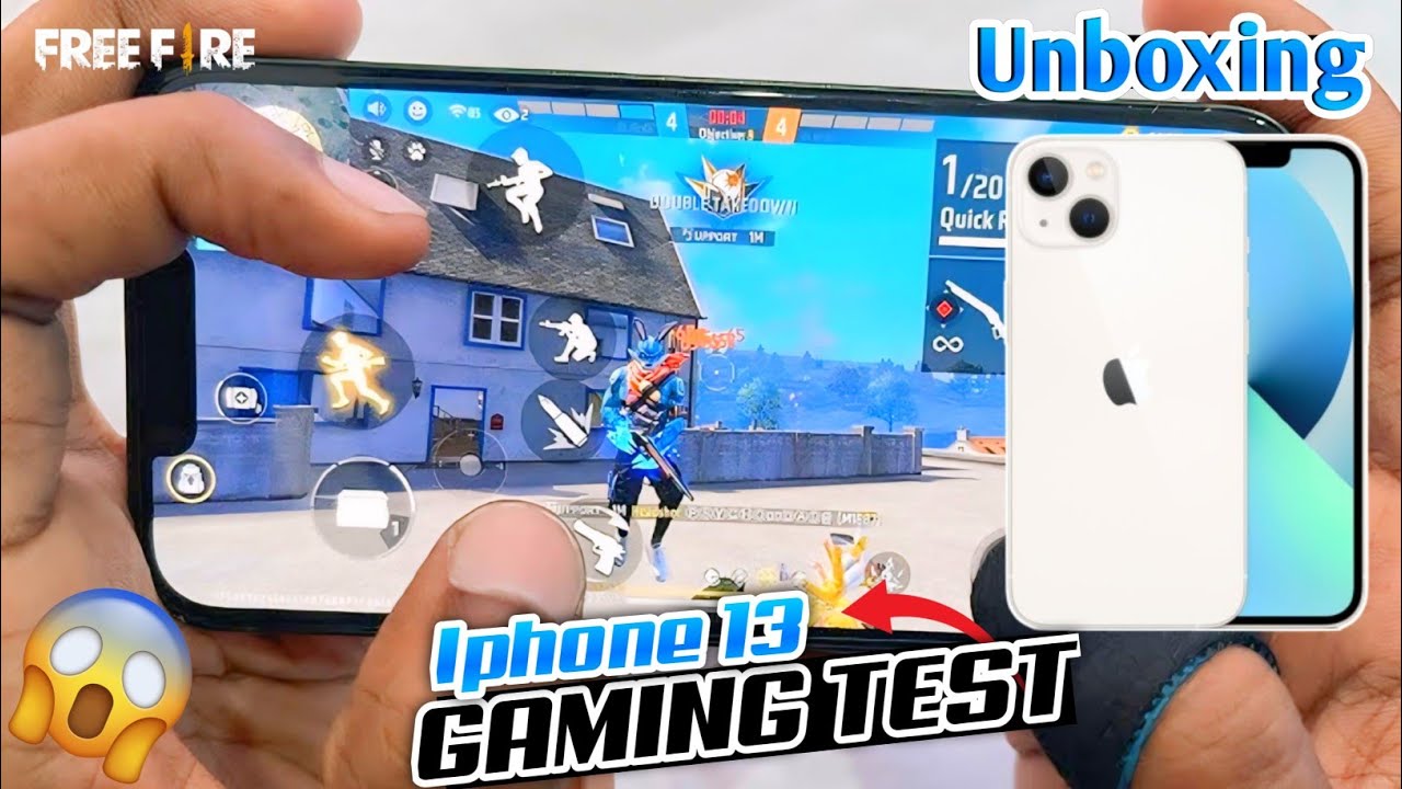 Iphone 13 Free Fire Gaming Test || Iphone 13 Unboxing 2025 || Iphone 13 Best Setting In Free Fire