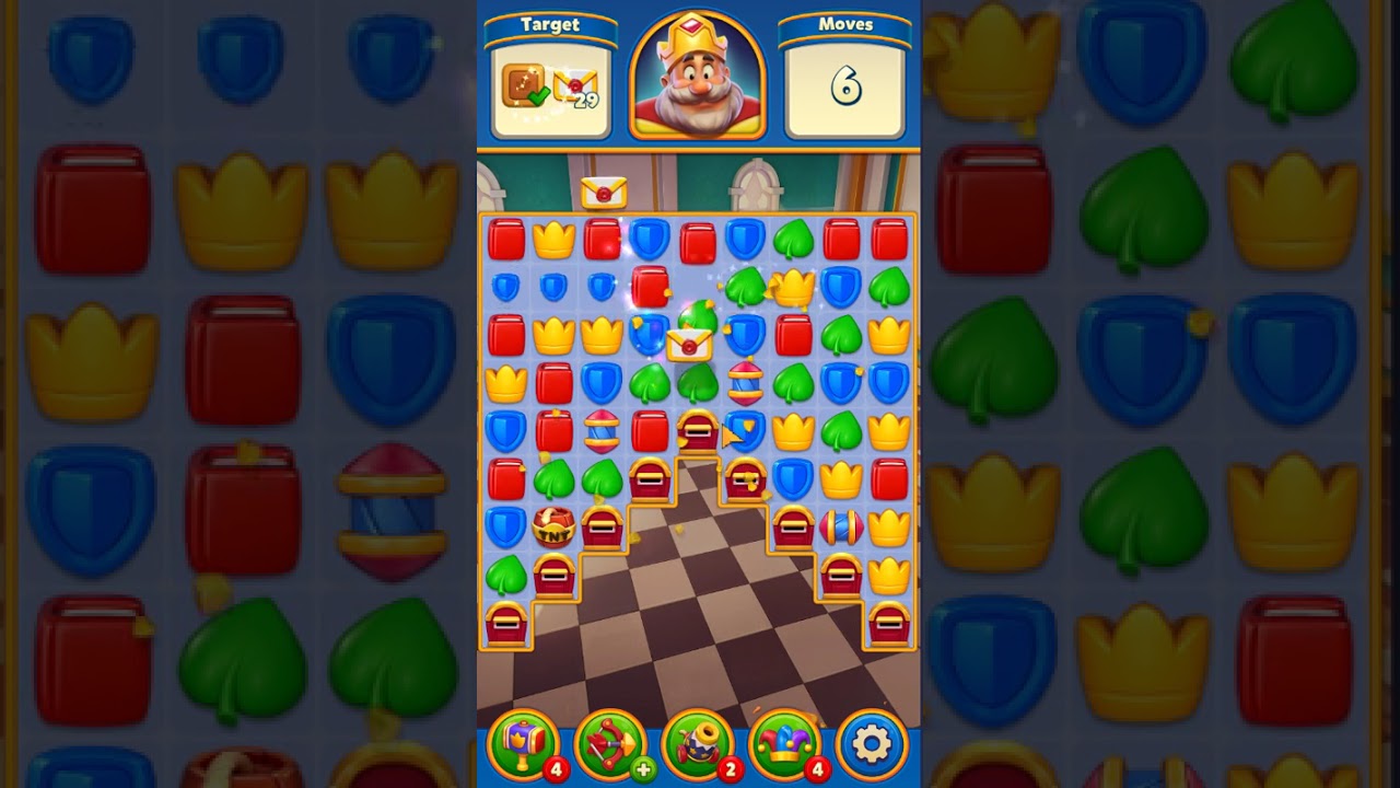 playing royal match for 10 min