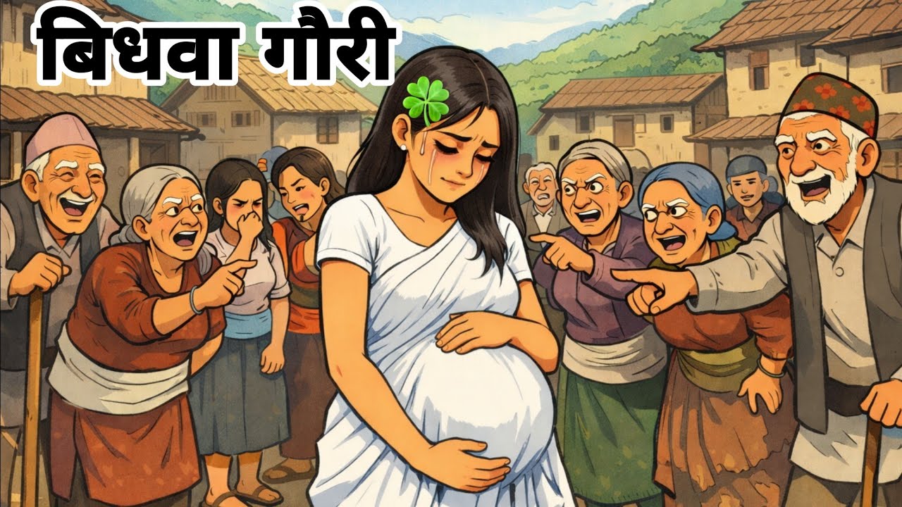 बिधवा गौरी(प्रायश्चित)।।गुरु प्रसाद मैनालीज्युको कथा।।नेपाली लोककथा।।Nepali Lok Katha 🍀🍀🍀