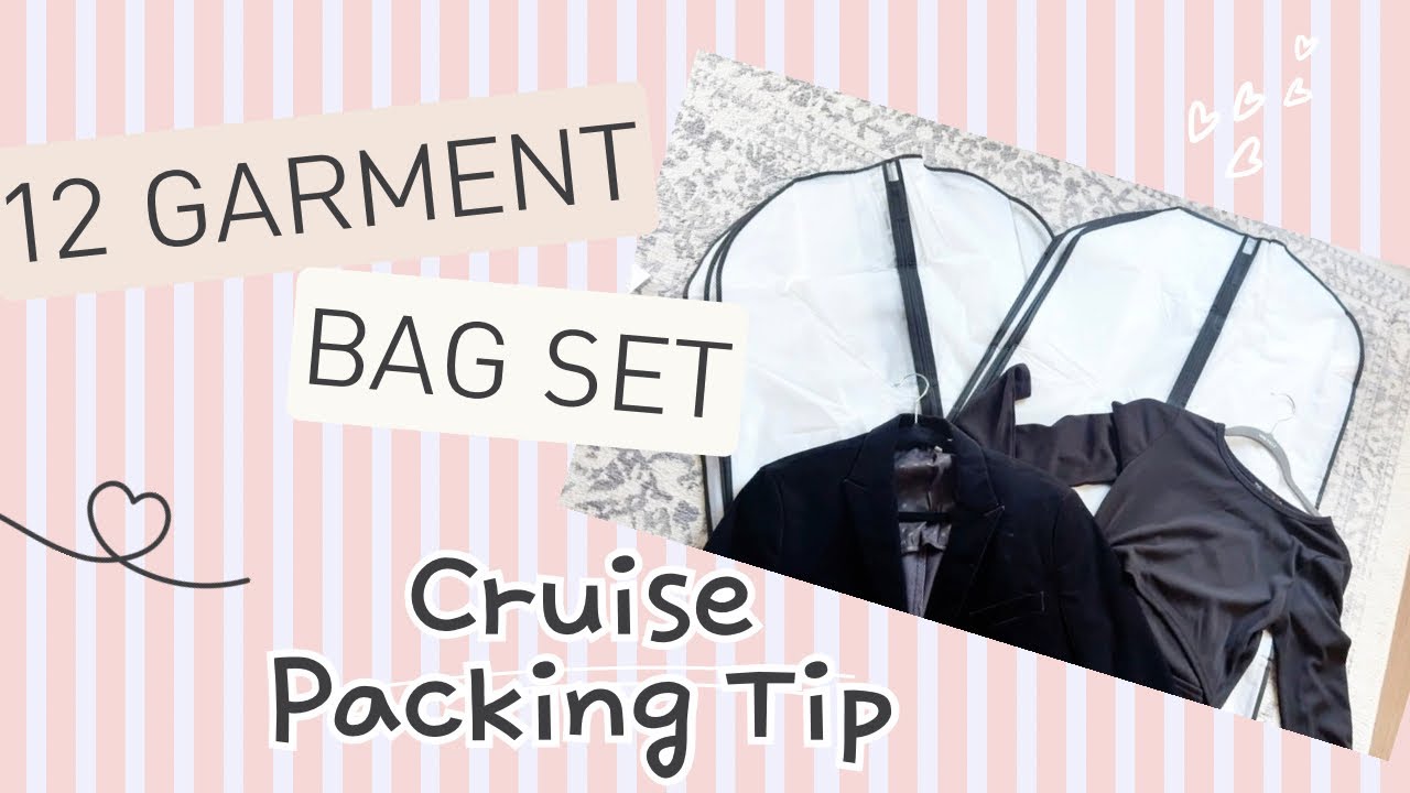 Cruise Packing Hack for Formal Nights 🚢 | No Garment Bag Needed