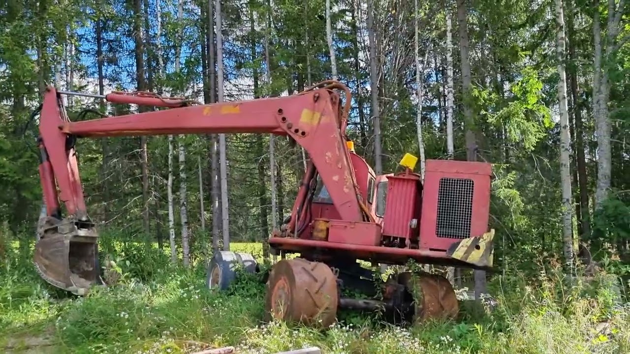 Grävmaskin Bröyt X2B