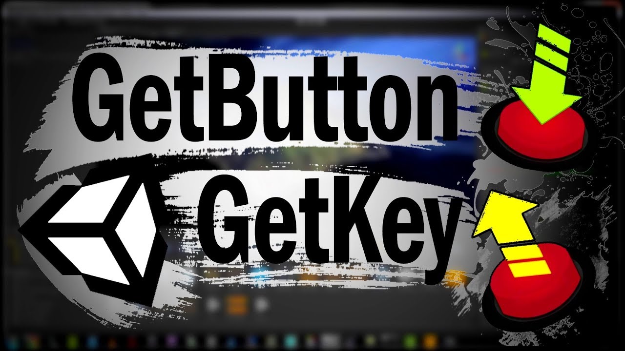 Unity Скриптинг GetButton GetKey Нажатие кнопки Управление с клавиатуры