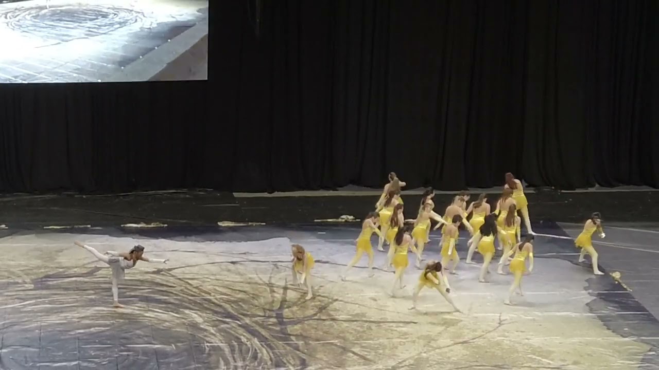 Lassiter Winterguard 2023 SAPA gold Medal performance
