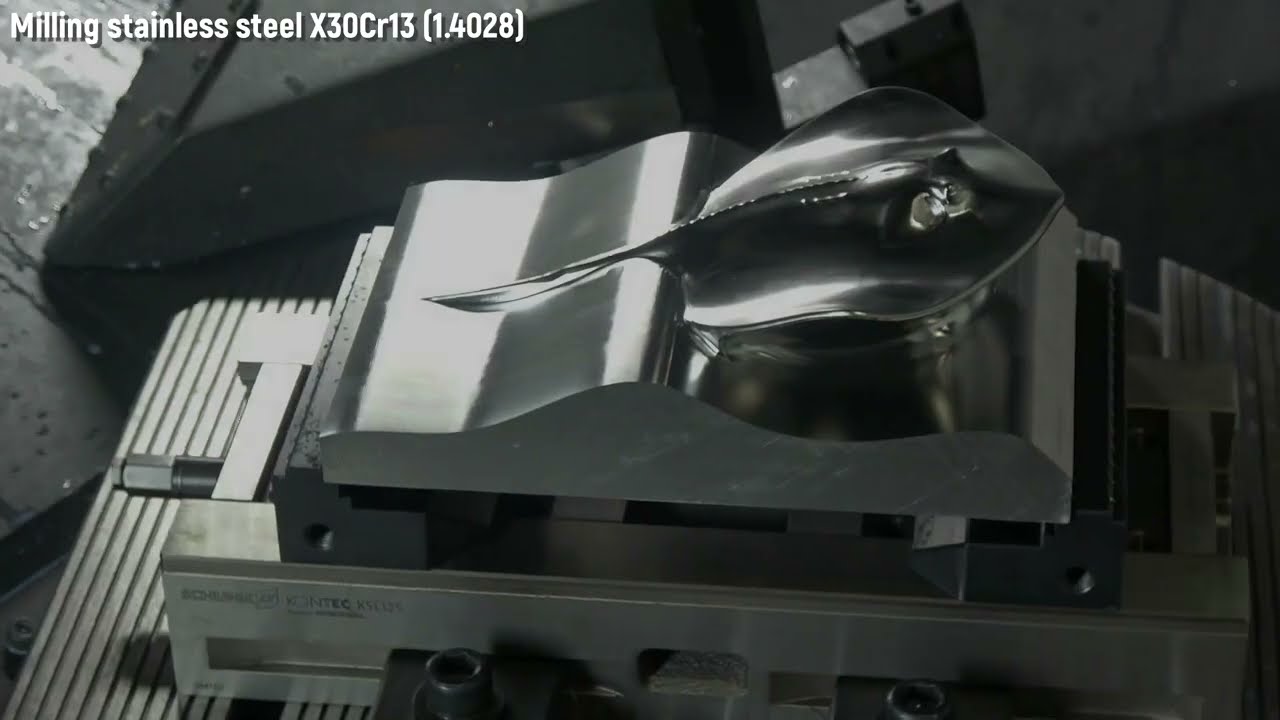#94 Milling Stainless steel X30Cr13(1.4028)