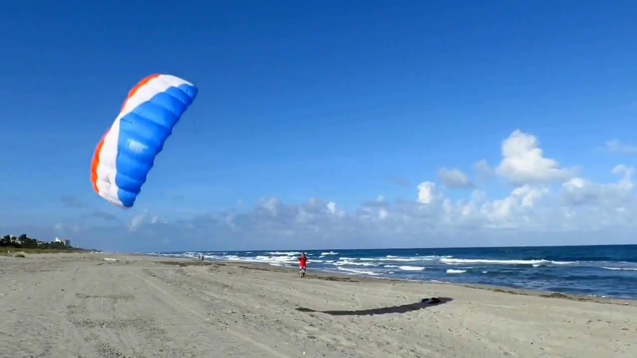 Kite training Hydra 420 , Highland Beach, Florida RianLake Adventures