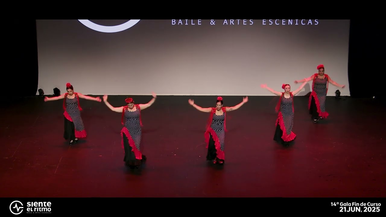 Flamenco, Siente el Ritmo, profesora Anabel Prieto, festival de fin de curso 2025