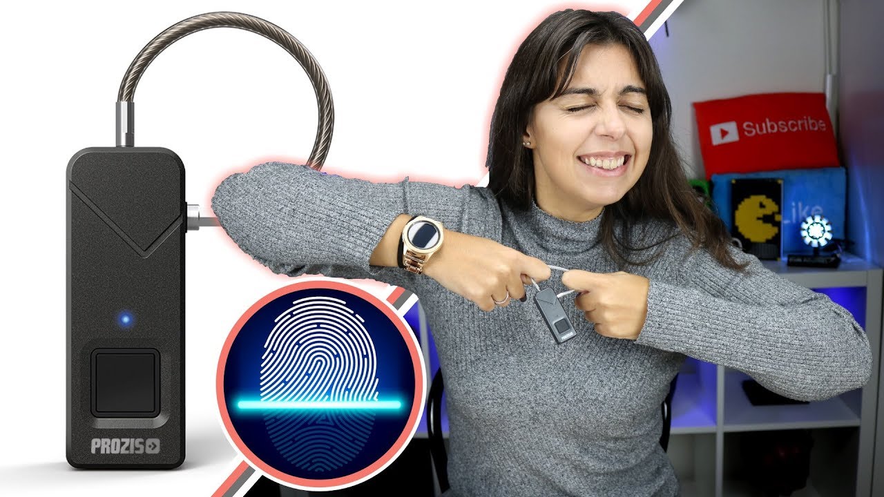 Como configurar a fingerprint? | PROZIS Cadeado c/ Impressão Digital FL-S2 | Geek'alm