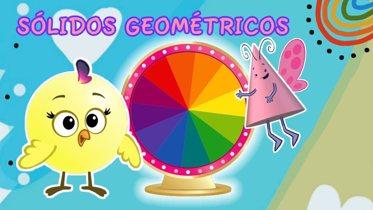 Turma da Galinha Pintadinha | Sólidos geométricos