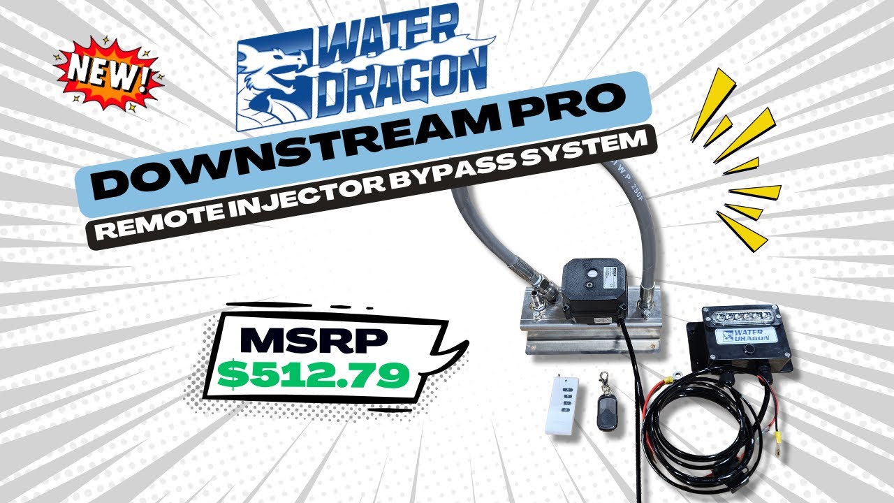 Water Dragon Downstream Pro &ndash; Remote Bypass Made Easy