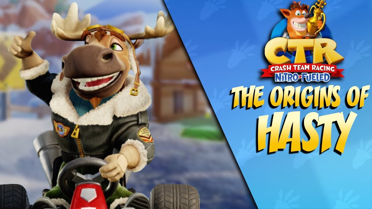 Crash Team Racing Nitro-Fueled - The Origins of Hasty (Who Is He?)