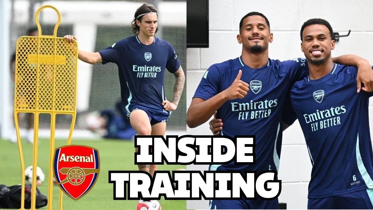 INSIDE TRAINING! Preparing for Bayer Leverkusen -   Arsenal Training Today
