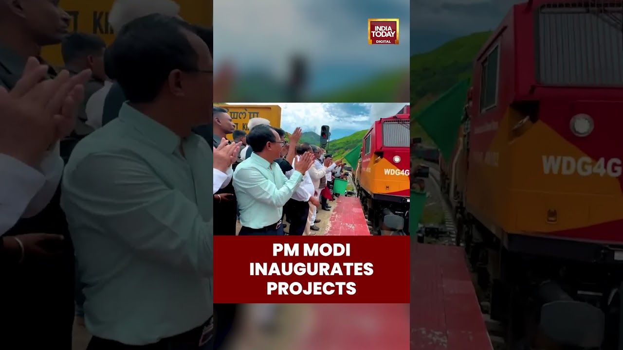 #PMModi Launches ₹1,200 Crore #DevelopmentProjects in #Imphal | #indiatoday #pmmodiinmanipur