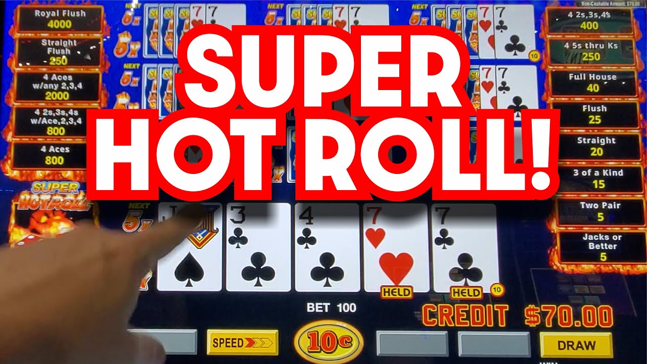 Давайте попробуем видеопокер Super Hot Roll!