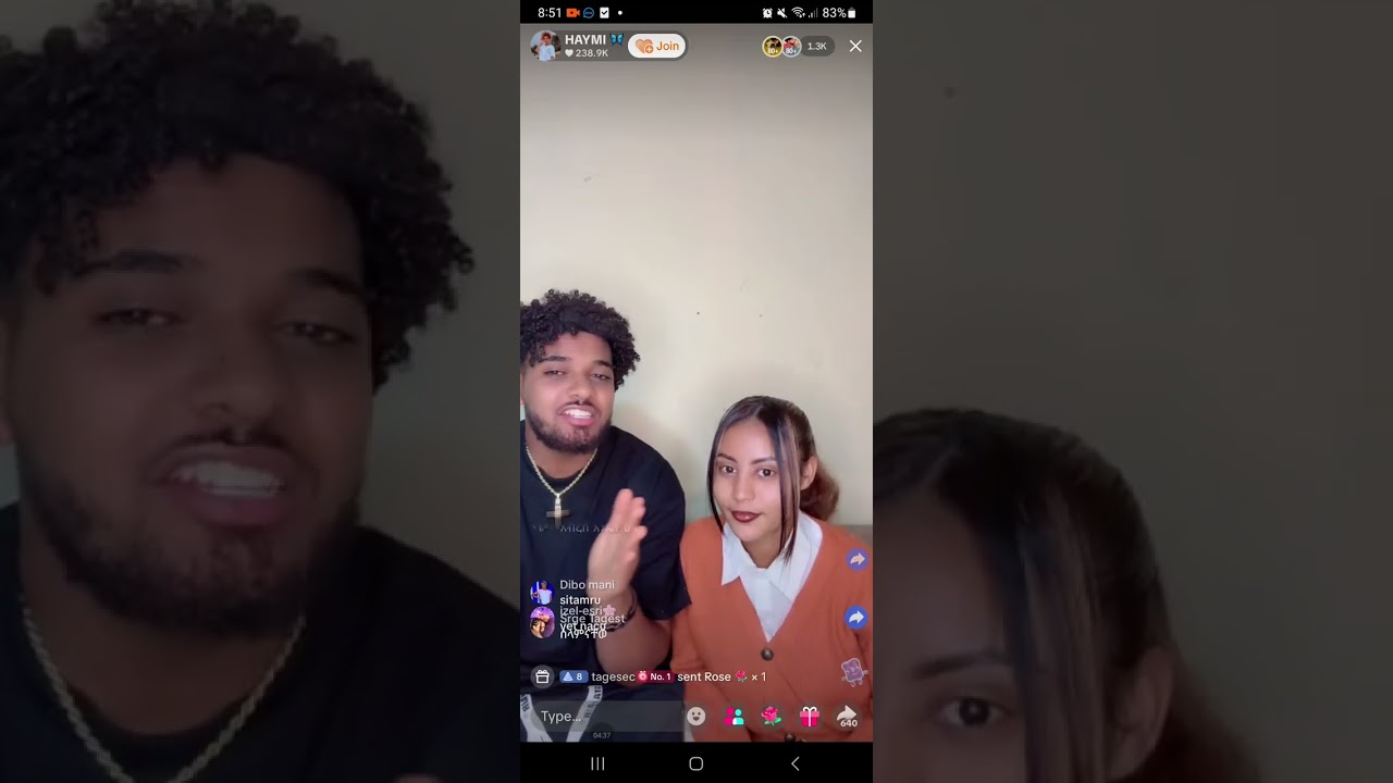 ባልና ሚስት ነን አሉ😳😱