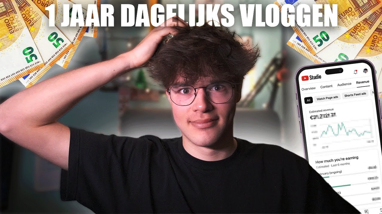 HOEVEEL VERDIEN IK ALS KLEINE YOUTUBER (1K abonnees) *Dagelijkse Vlogs*