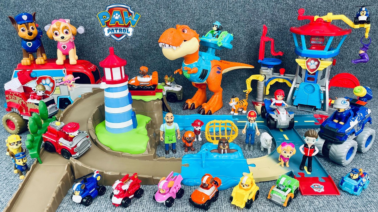 27 Minutes Satisfying with Unboxing Paw Patrol Toys Collection ASMR | Toy Review