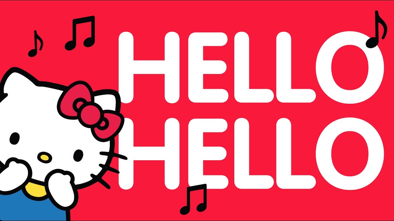 Videoclipe: Hello, hello - Aprendendo idiomas ♪ | O Mundo da Hello Kitty