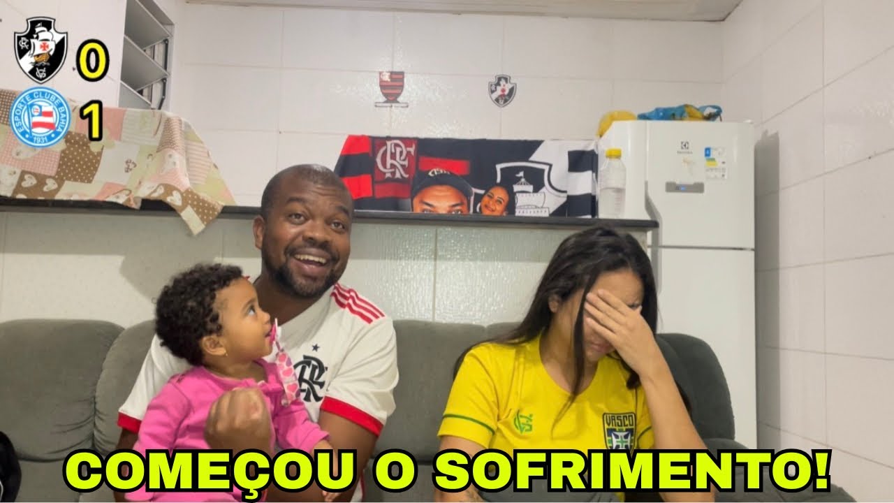 Vasco x Bahia, react; Gigante da Colina não consegue ser eficiente e é derrotado pelo Brasileirão!