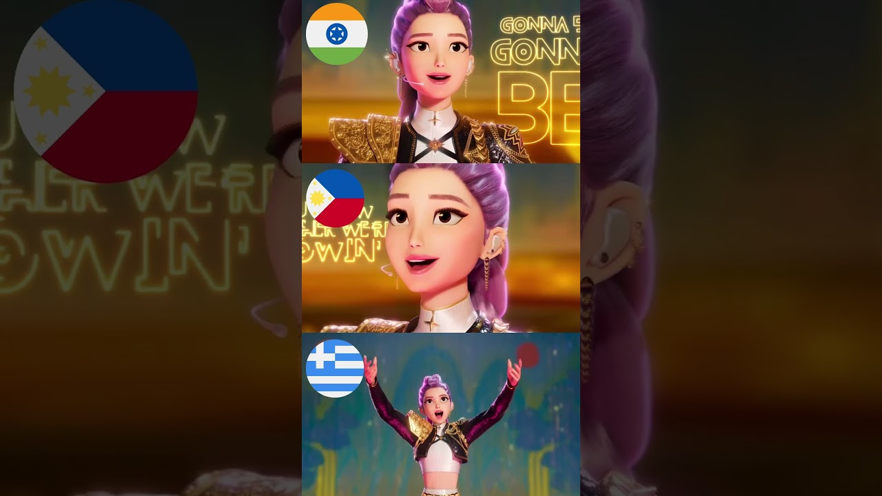 K-Pop Demon Hunters &ldquo;Golden&rdquo; MV | Multilingual Version Sony Animation