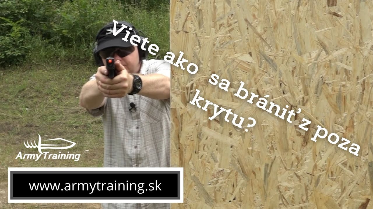 Aký je správny obranný postoj za krytom a ako sa brániť? Strelecká abeceda pre obranu so zbraňou.