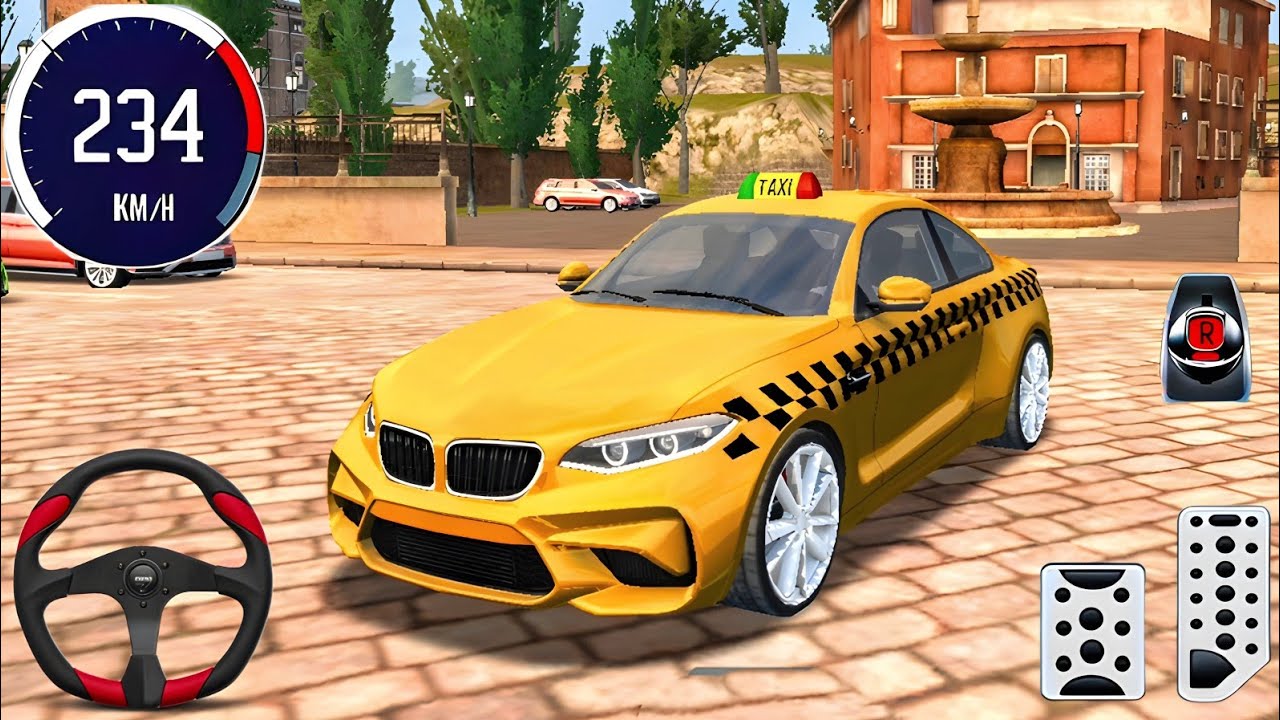 New Taxi Games Taxi Realistic Car and Human Traffic: Taxi Sim 2026 - Android Gameplay Part 4