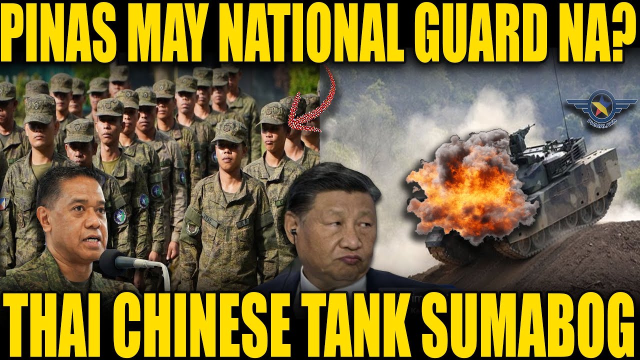 MAY NATIONAL GUARD NA ANG PILIPINAS? CAFGU TINATANGGAL HABANG CHINESE TANK SUMABOG!