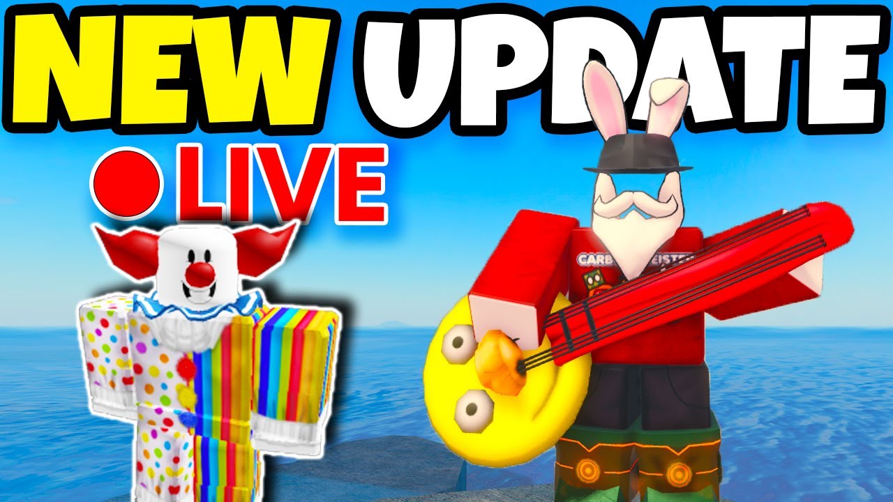 🔴 [LIVE] NEW SILLY CLOWN UPDATE For FISCH Roblox!
