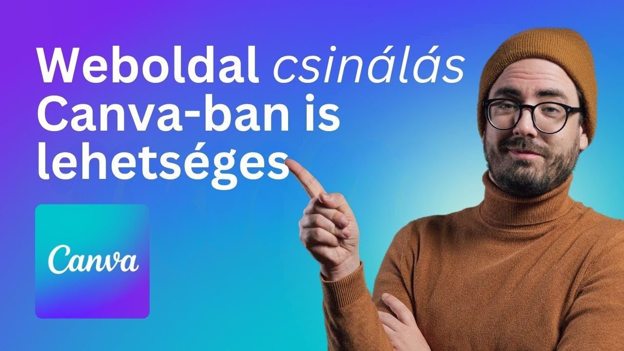 Weboldal készítés Canva-ban is lehetséges - olcsón, akár saját magadnak is... | Török Balázs