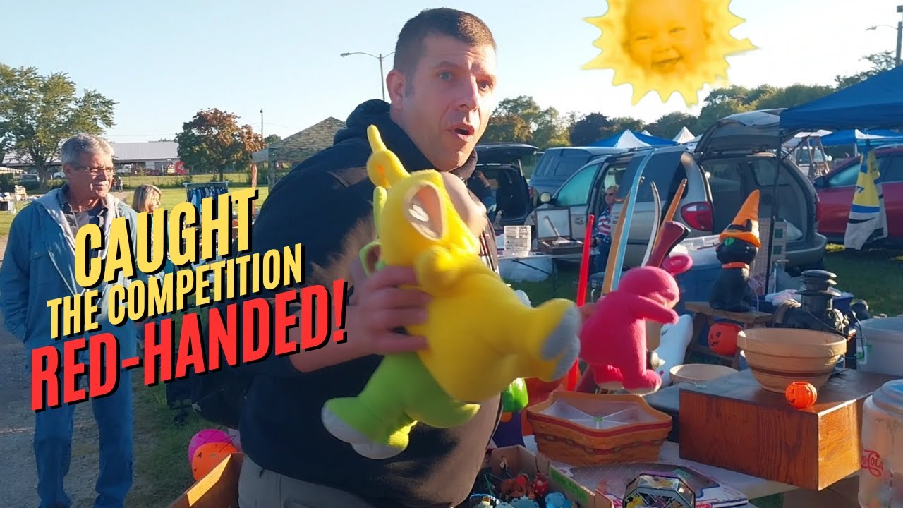 Are there enough toys for all of us? Vintage toy hunting at TWO flea markets.