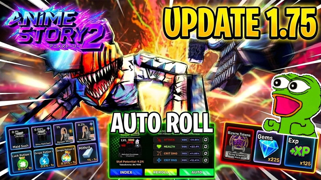 Update 1.75 Anime Story 2 C&oacute; G&igrave; Hot Đội H&igrave;nh Đi Chế Độ Mới - Vũ trụ Gamexplorer