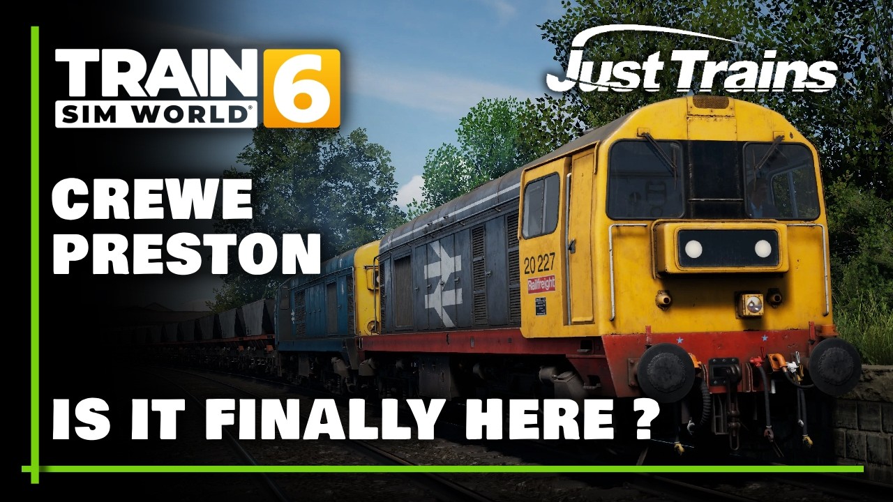 🚨 Обновление Train Sim World 6: поезда только из Крю в Престон | Класс 20