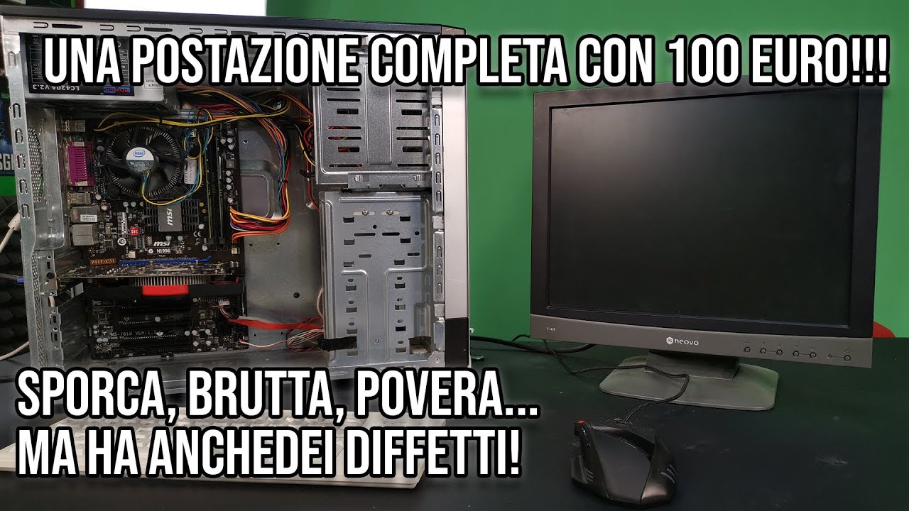 Postazione PC Completa con 100 Euro ! - WoW Classic e non solo...