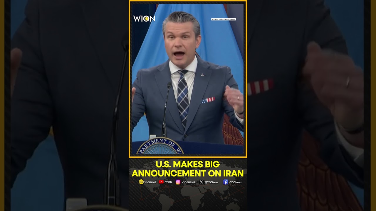 US-Iran War: Hegseth Says 'We Will Finish This' |  WION Shorts