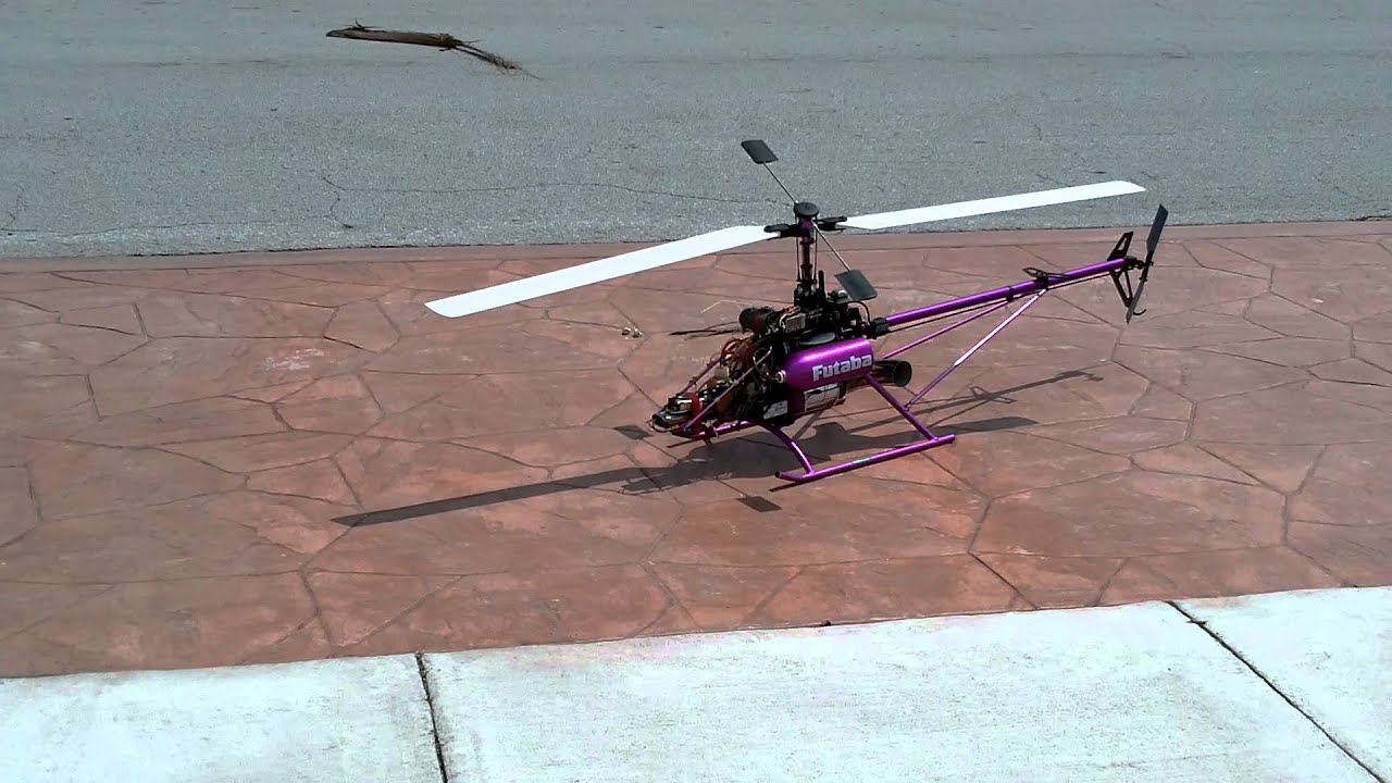 Vario Turbine Helicopter HP-5 Jetcat Start up and hover