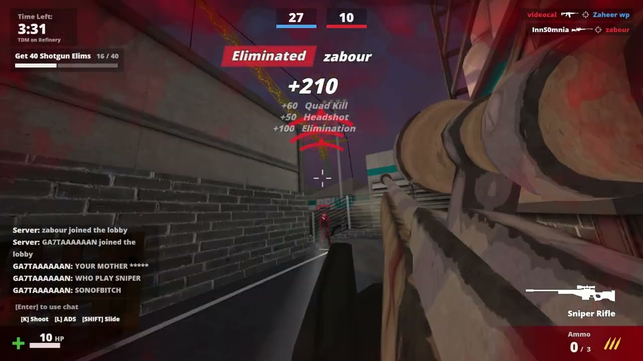 The toxic player in Deadshot.io