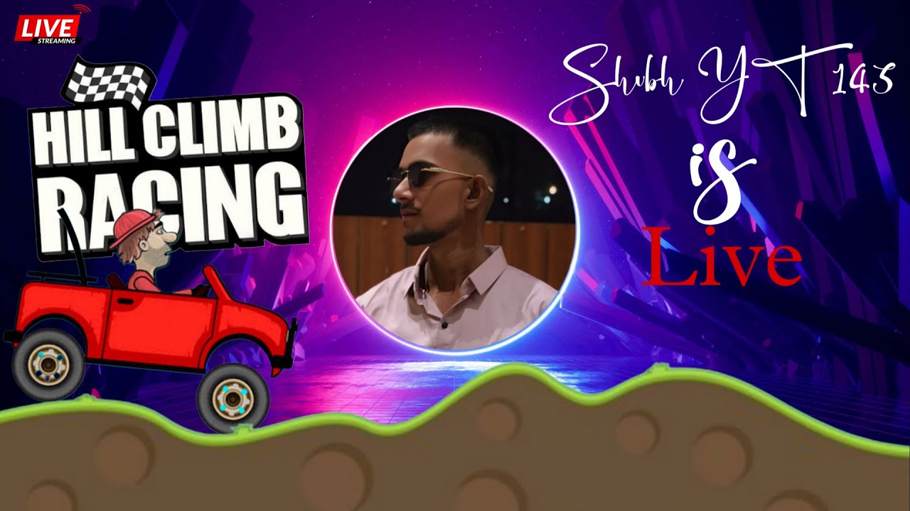 iQQO 13 Hill climb Racing best And high Record score challenge #Livestream #game #Live