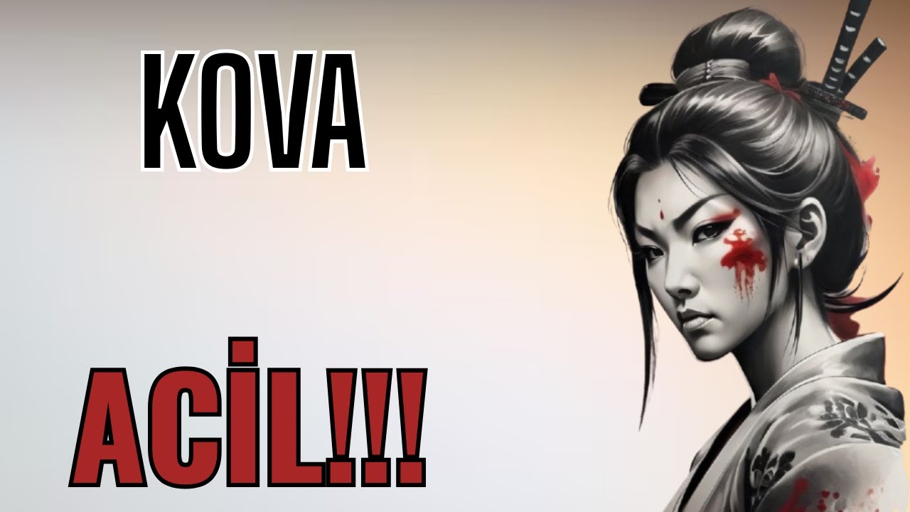 KOVA BURCU🌟💫☀ACİL DUYMAN GEREKENLER